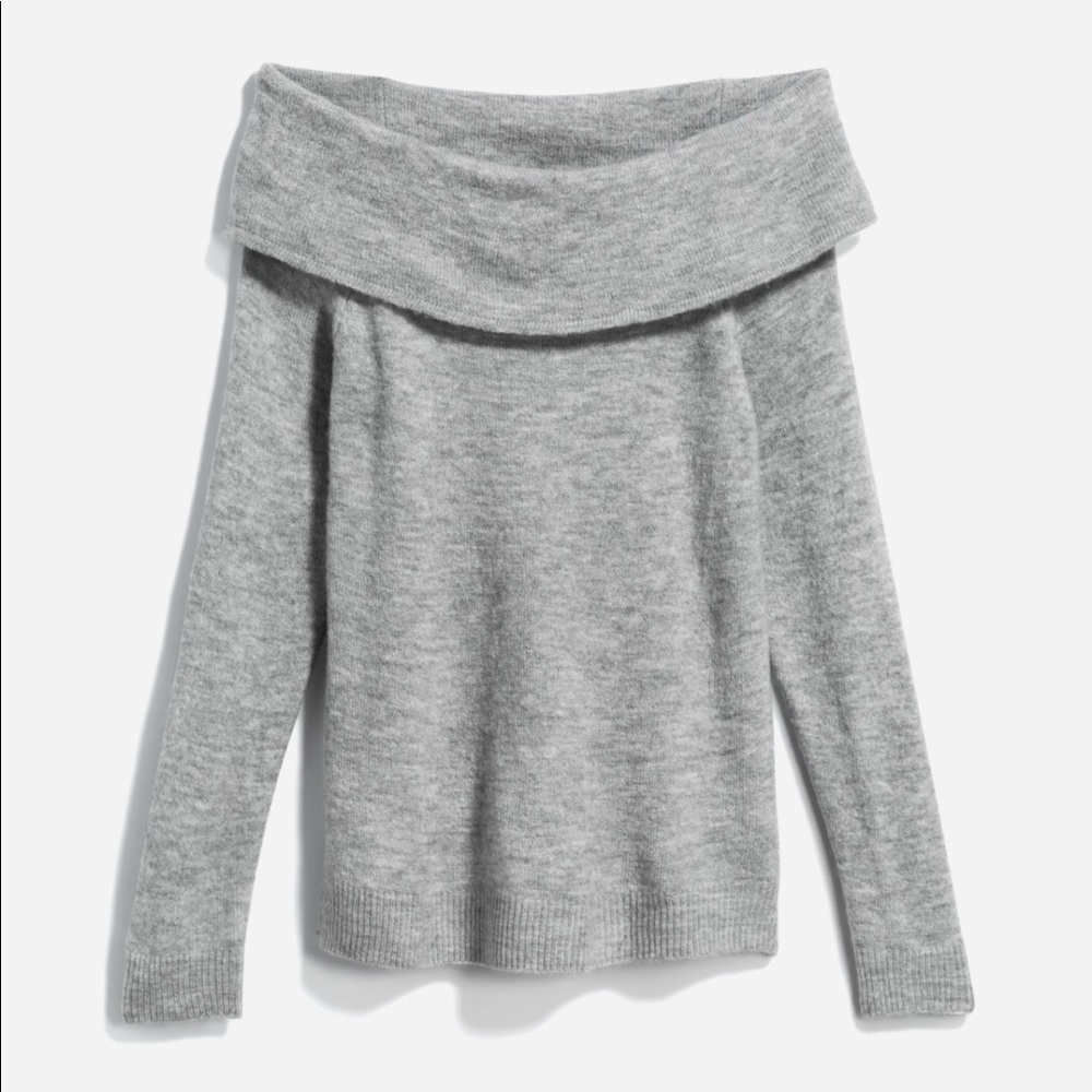 Off the shoulder sweater
